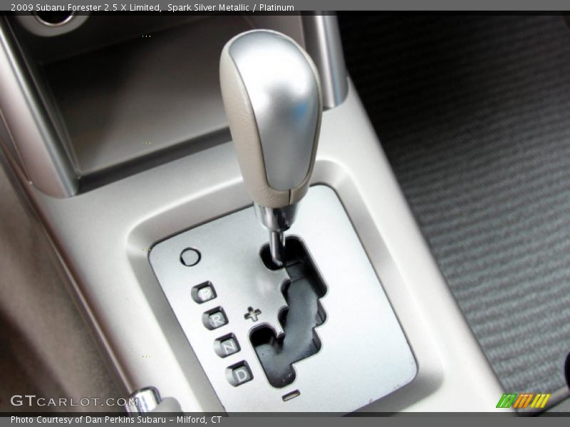 Spark Silver Metallic / Platinum 2009 Subaru Forester 2.5 X Limited