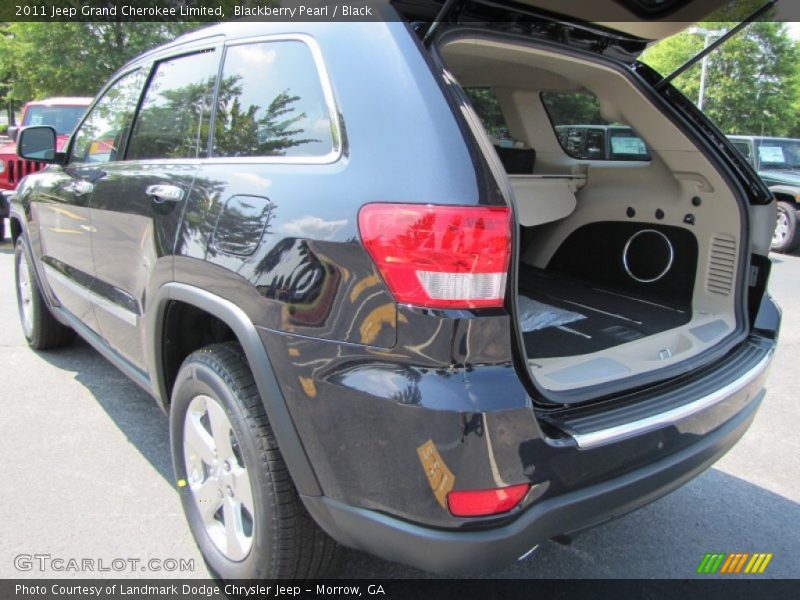 Blackberry Pearl / Black 2011 Jeep Grand Cherokee Limited