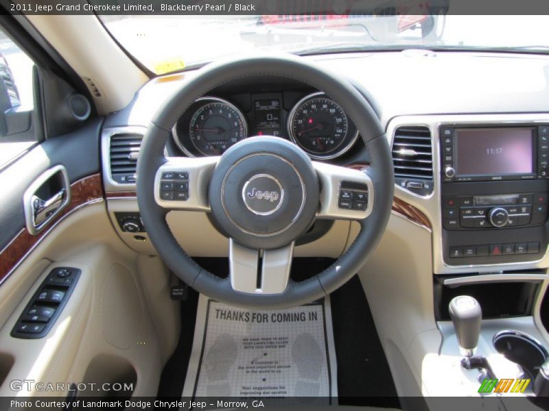 Dashboard of 2011 Grand Cherokee Limited