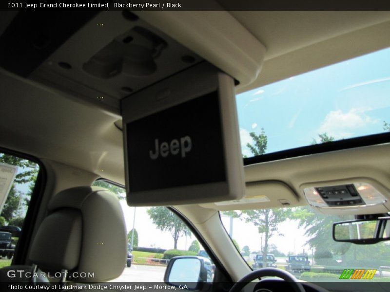 Blackberry Pearl / Black 2011 Jeep Grand Cherokee Limited