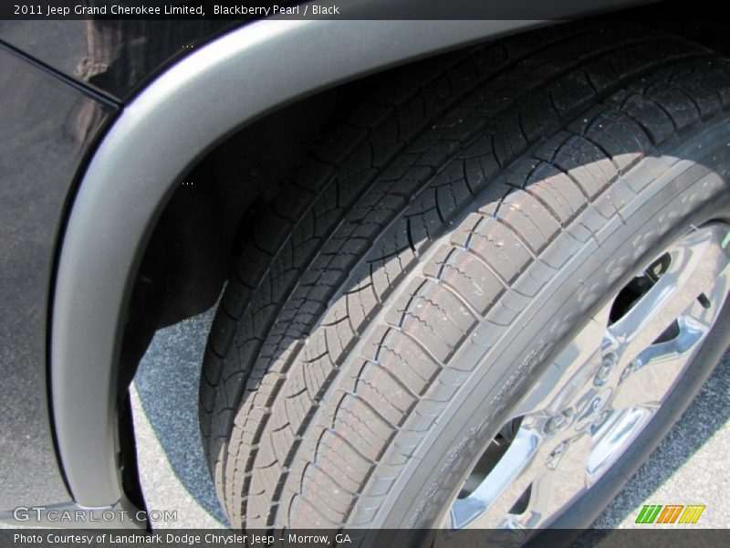 Blackberry Pearl / Black 2011 Jeep Grand Cherokee Limited