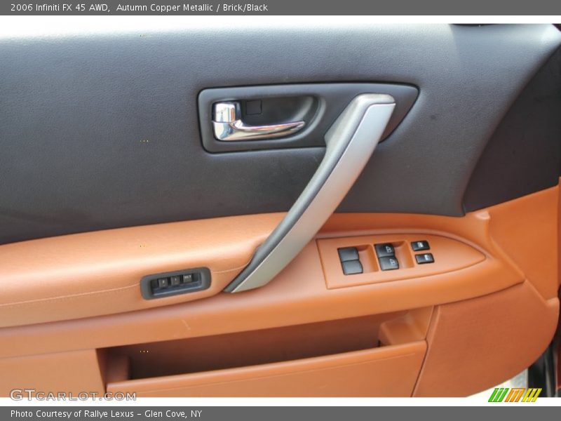 Autumn Copper Metallic / Brick/Black 2006 Infiniti FX 45 AWD