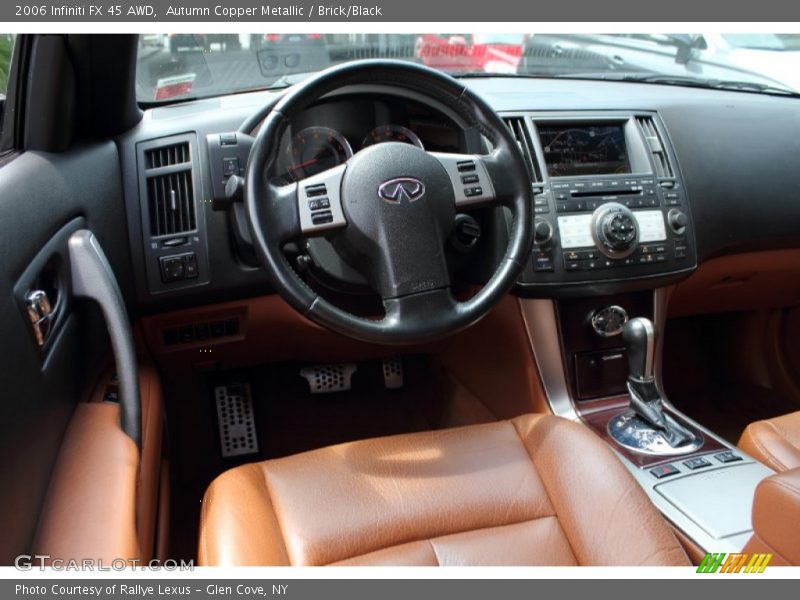 Autumn Copper Metallic / Brick/Black 2006 Infiniti FX 45 AWD