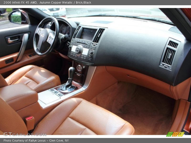 Autumn Copper Metallic / Brick/Black 2006 Infiniti FX 45 AWD