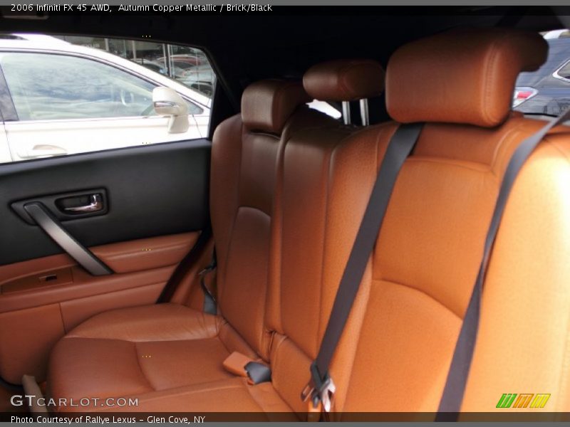 Autumn Copper Metallic / Brick/Black 2006 Infiniti FX 45 AWD