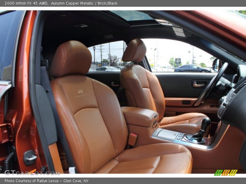 Autumn Copper Metallic / Brick/Black 2006 Infiniti FX 45 AWD