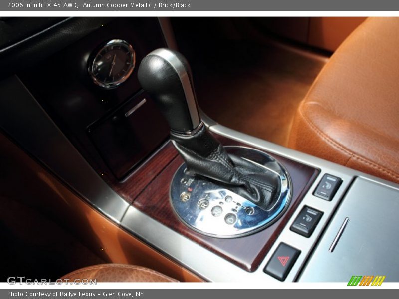 Autumn Copper Metallic / Brick/Black 2006 Infiniti FX 45 AWD