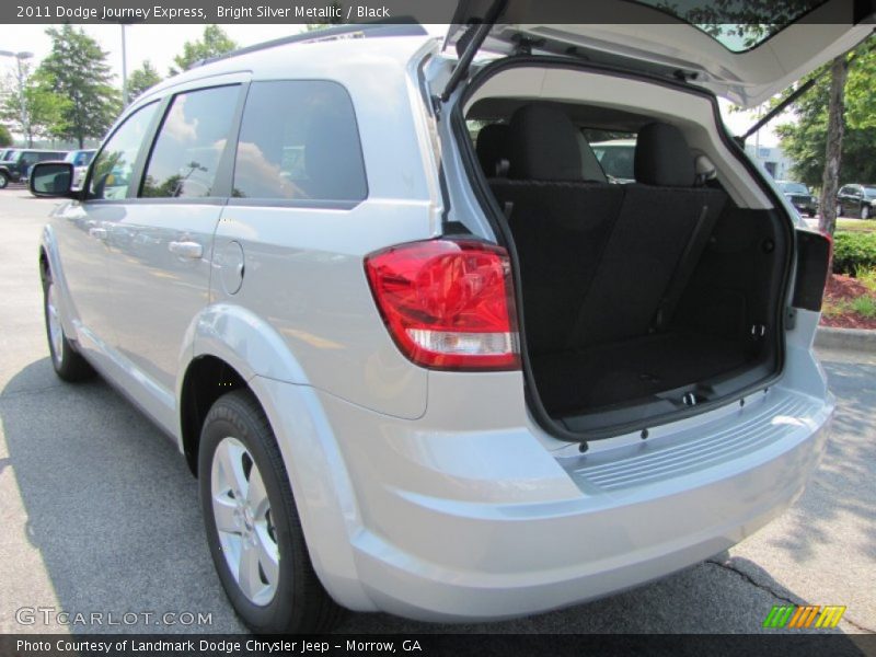 Bright Silver Metallic / Black 2011 Dodge Journey Express
