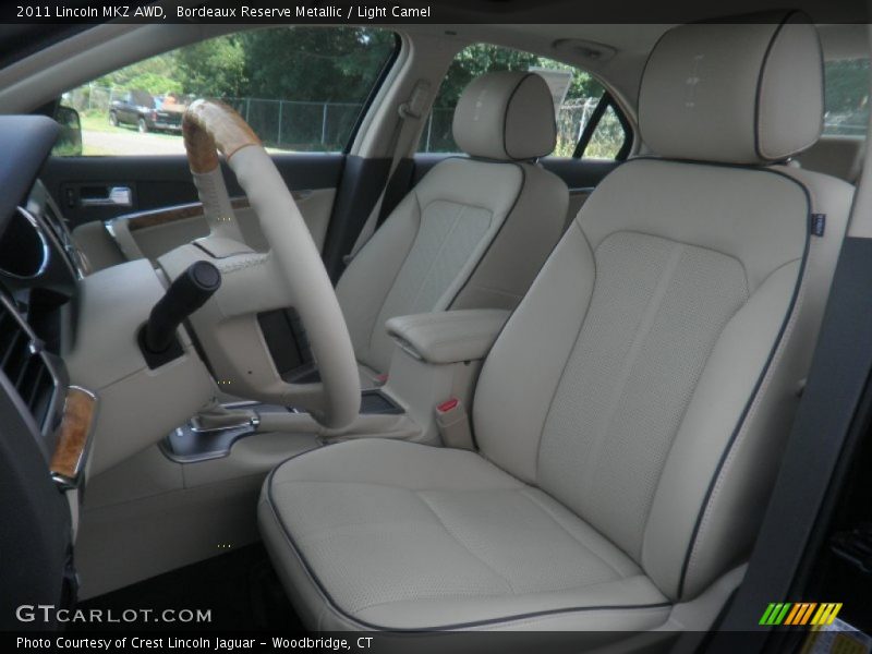 Bordeaux Reserve Metallic / Light Camel 2011 Lincoln MKZ AWD