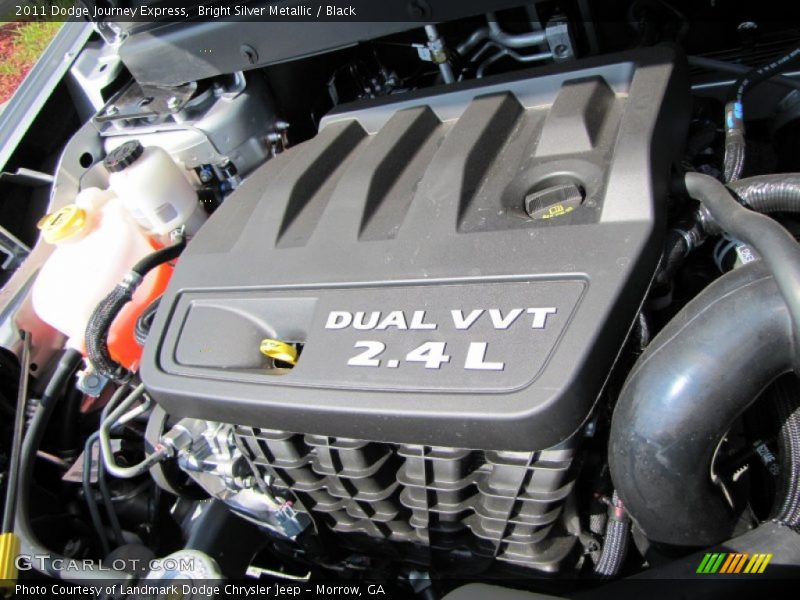 Bright Silver Metallic / Black 2011 Dodge Journey Express