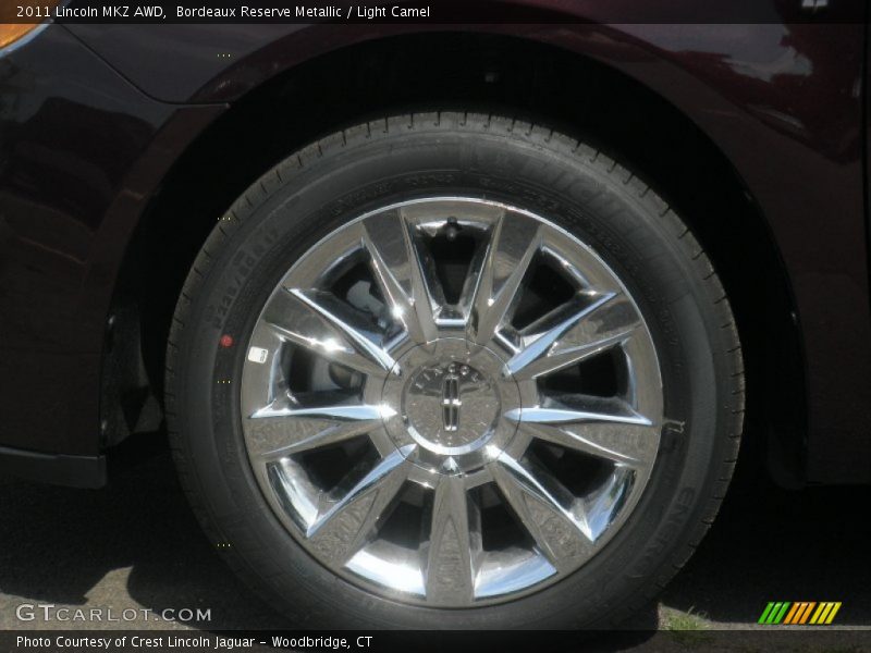 Bordeaux Reserve Metallic / Light Camel 2011 Lincoln MKZ AWD