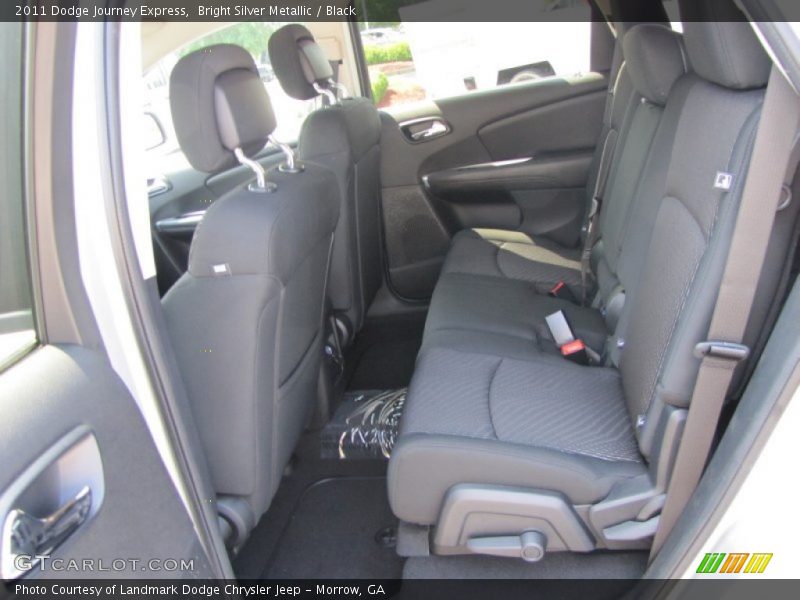 Bright Silver Metallic / Black 2011 Dodge Journey Express