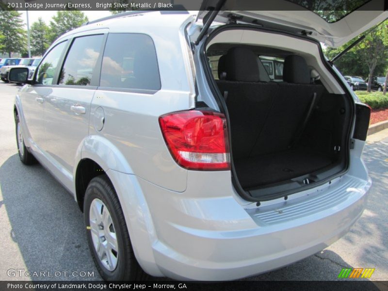 Bright Silver Metallic / Black 2011 Dodge Journey Express