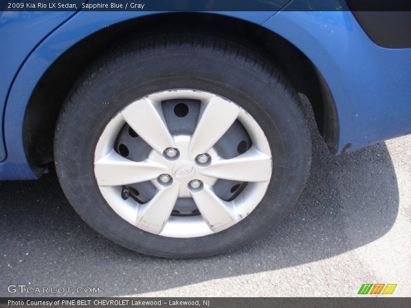 Sapphire Blue / Gray 2009 Kia Rio LX Sedan