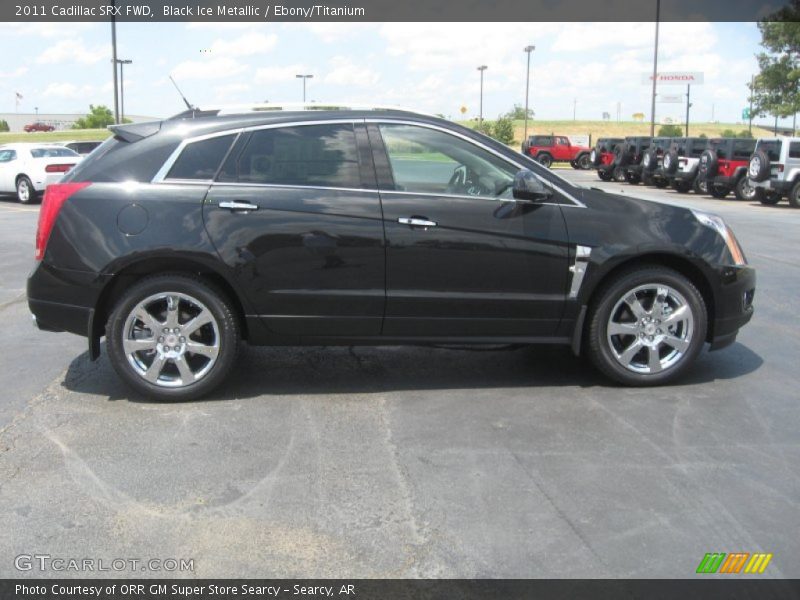 Black Ice Metallic / Ebony/Titanium 2011 Cadillac SRX FWD