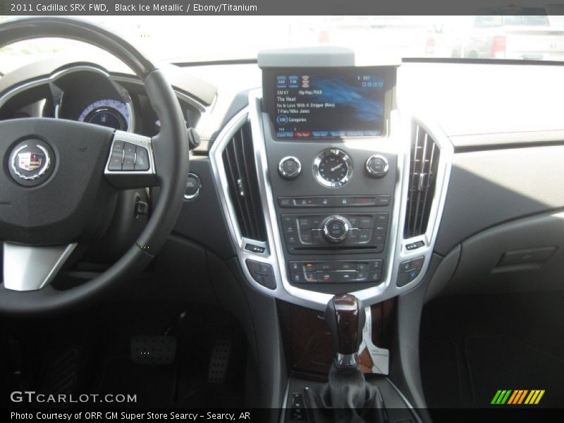 Black Ice Metallic / Ebony/Titanium 2011 Cadillac SRX FWD