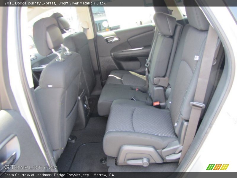 Bright Silver Metallic / Black 2011 Dodge Journey Express