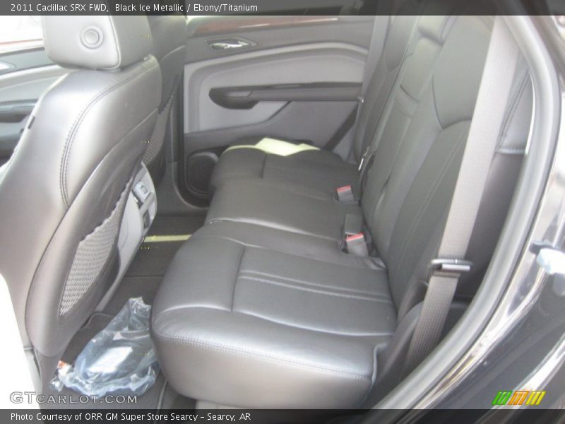 Black Ice Metallic / Ebony/Titanium 2011 Cadillac SRX FWD