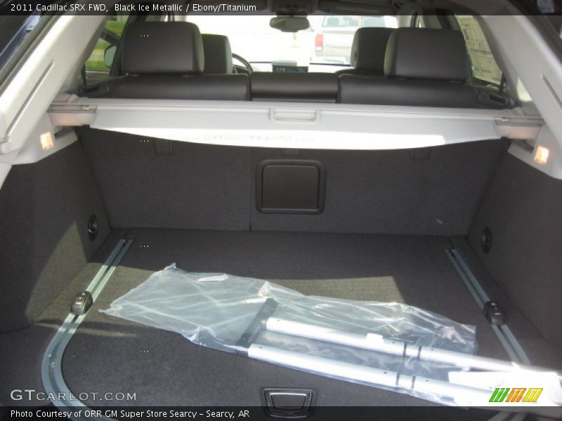 Black Ice Metallic / Ebony/Titanium 2011 Cadillac SRX FWD