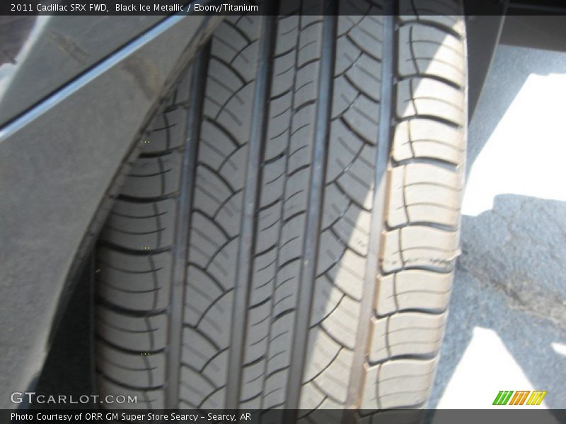 Black Ice Metallic / Ebony/Titanium 2011 Cadillac SRX FWD
