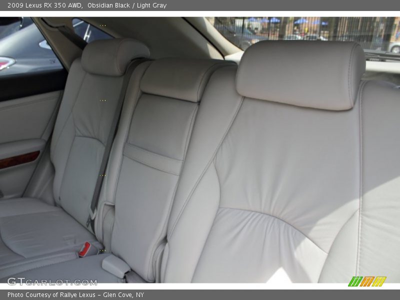 Obsidian Black / Light Gray 2009 Lexus RX 350 AWD