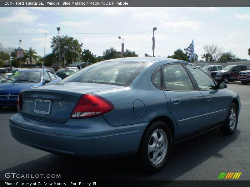 Windveil Blue Metallic / Medium/Dark Pebble 2007 Ford Taurus SE
