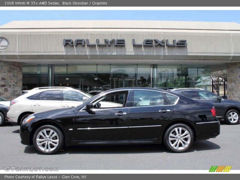 Black Obsidian / Graphite 2008 Infiniti M 35x AWD Sedan