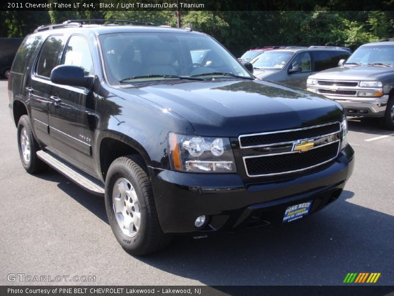 Black / Light Titanium/Dark Titanium 2011 Chevrolet Tahoe LT 4x4