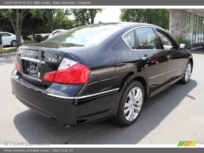 Black Obsidian / Graphite 2008 Infiniti M 35x AWD Sedan