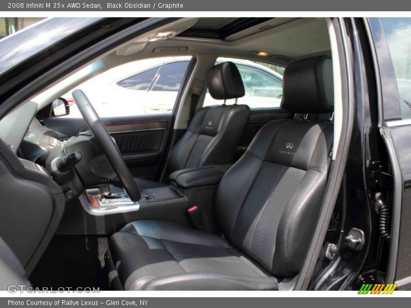 Black Obsidian / Graphite 2008 Infiniti M 35x AWD Sedan