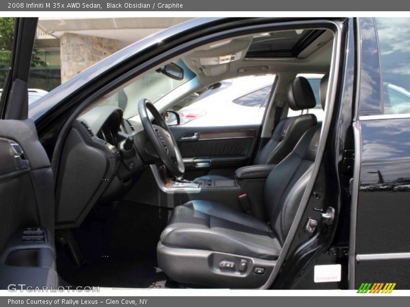 Black Obsidian / Graphite 2008 Infiniti M 35x AWD Sedan