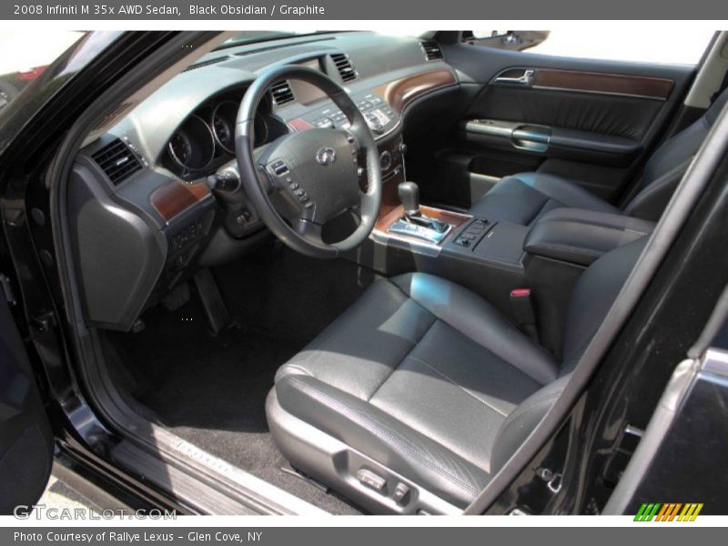 Black Obsidian / Graphite 2008 Infiniti M 35x AWD Sedan