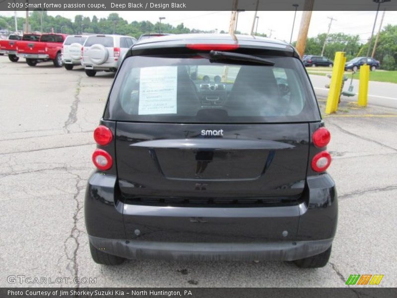 Deep Black / Design Black 2009 Smart fortwo passion coupe