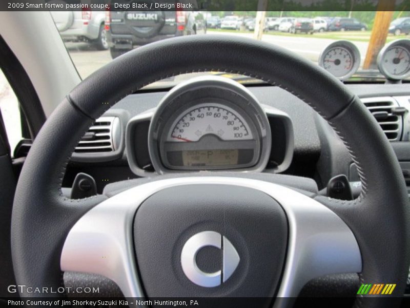 Deep Black / Design Black 2009 Smart fortwo passion coupe
