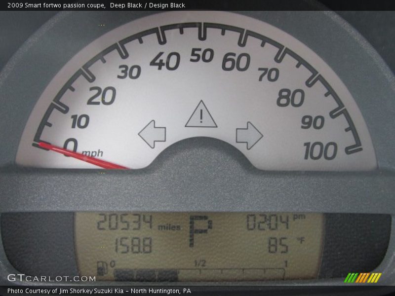  2009 fortwo passion coupe passion coupe Gauges