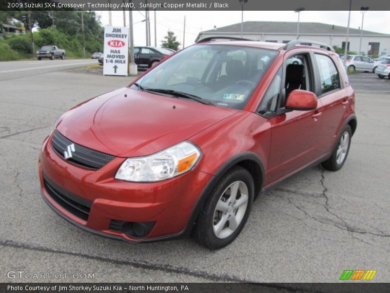 Front 3/4 View of 2009 SX4 Crossover Technology AWD