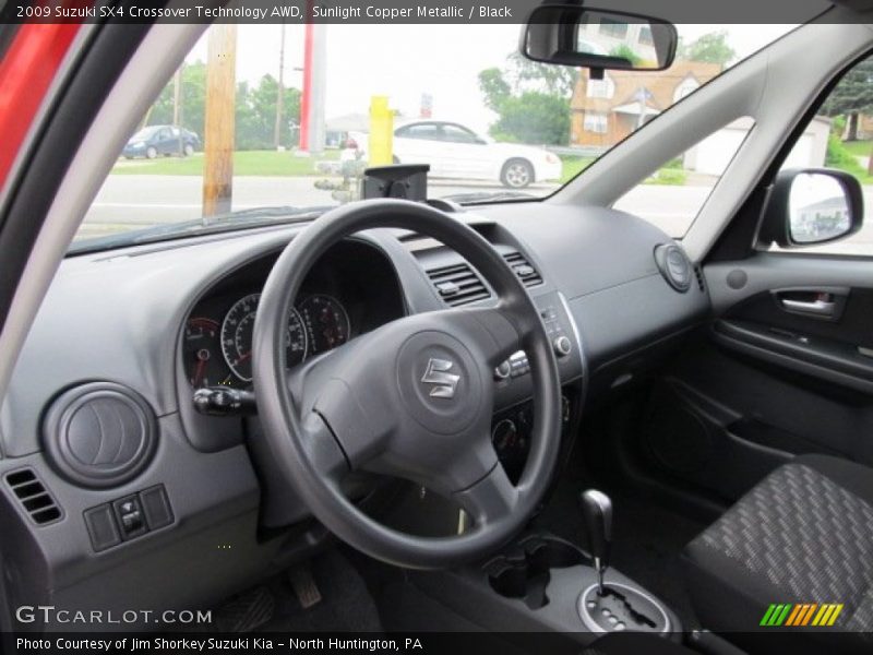 Dashboard of 2009 SX4 Crossover Technology AWD