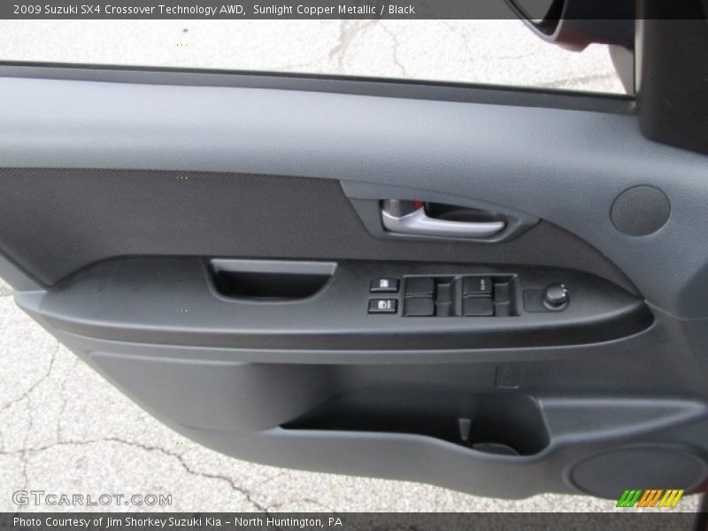 Door Panel of 2009 SX4 Crossover Technology AWD