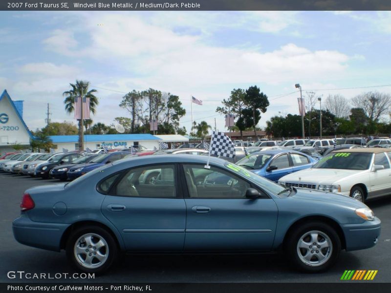 Windveil Blue Metallic / Medium/Dark Pebble 2007 Ford Taurus SE