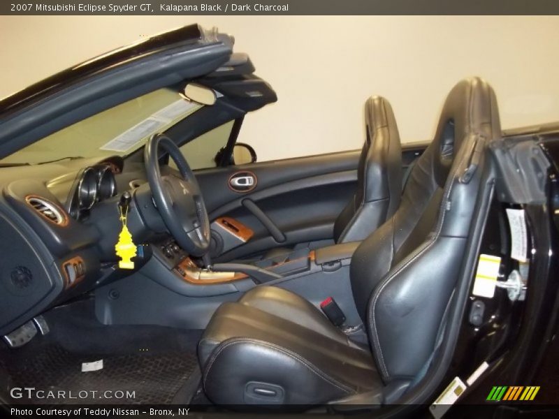  2007 Eclipse Spyder GT Dark Charcoal Interior