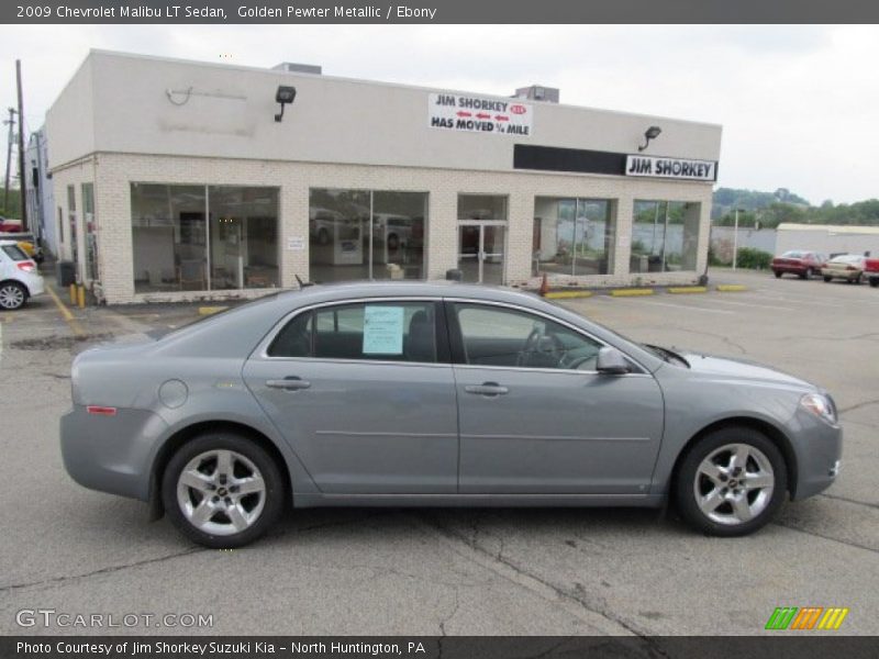 Golden Pewter Metallic / Ebony 2009 Chevrolet Malibu LT Sedan