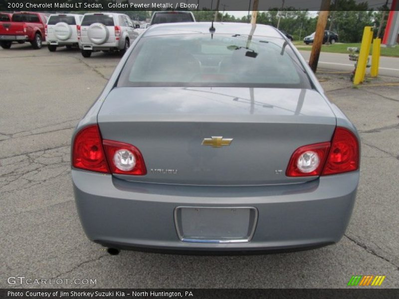 Golden Pewter Metallic / Ebony 2009 Chevrolet Malibu LT Sedan