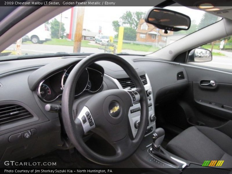 Golden Pewter Metallic / Ebony 2009 Chevrolet Malibu LT Sedan