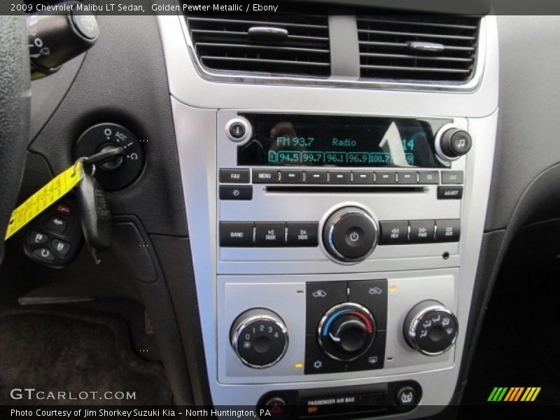 Golden Pewter Metallic / Ebony 2009 Chevrolet Malibu LT Sedan