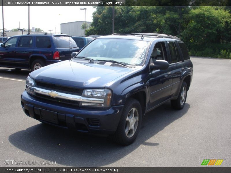 Imperial Blue Metallic / Light Gray 2007 Chevrolet TrailBlazer LS 4x4