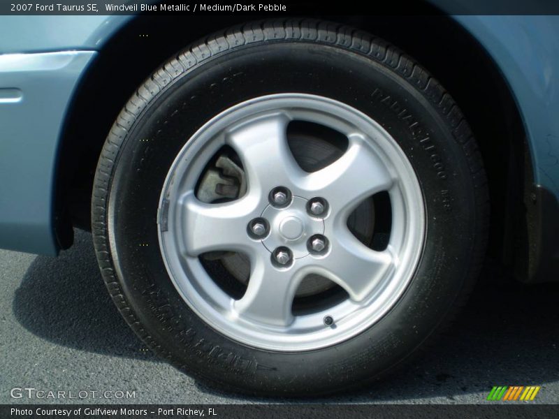 Windveil Blue Metallic / Medium/Dark Pebble 2007 Ford Taurus SE