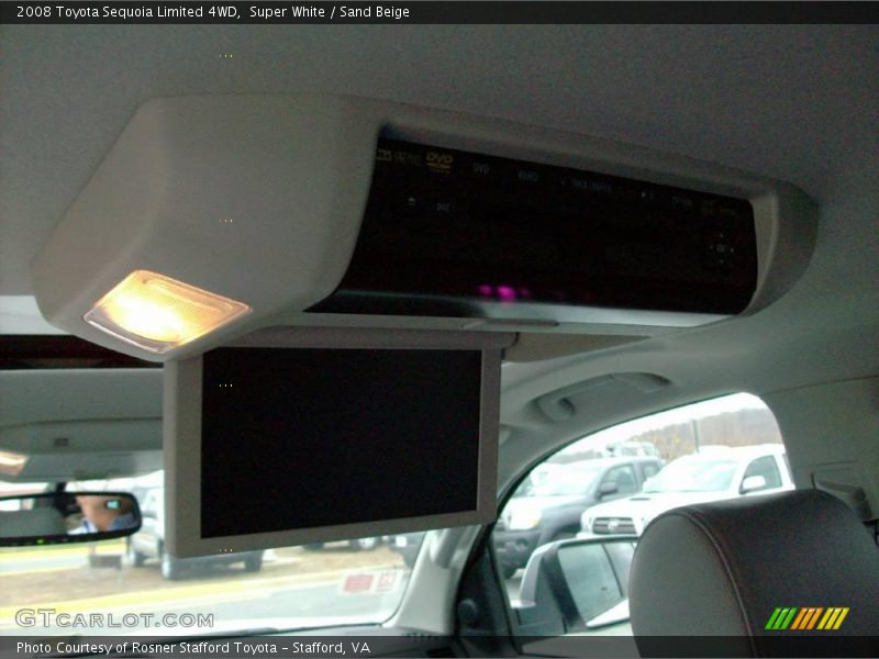 Super White / Sand Beige 2008 Toyota Sequoia Limited 4WD