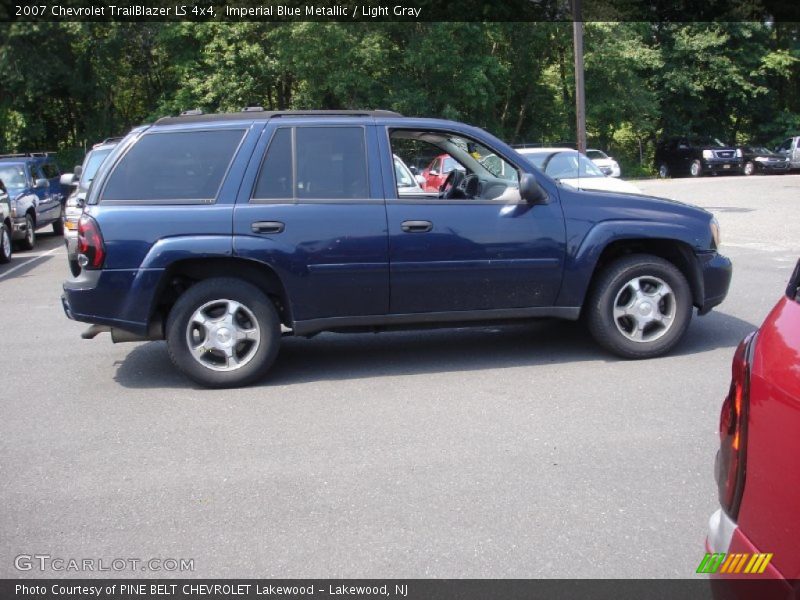 Imperial Blue Metallic / Light Gray 2007 Chevrolet TrailBlazer LS 4x4
