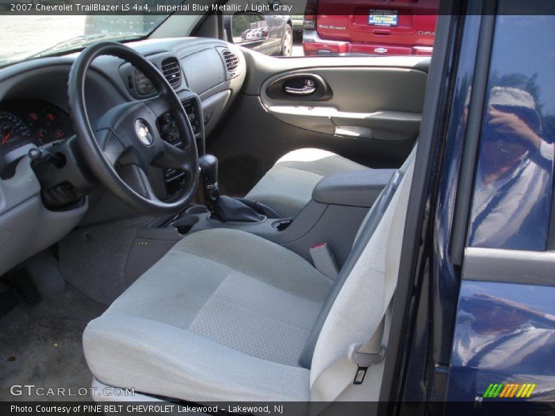 Imperial Blue Metallic / Light Gray 2007 Chevrolet TrailBlazer LS 4x4