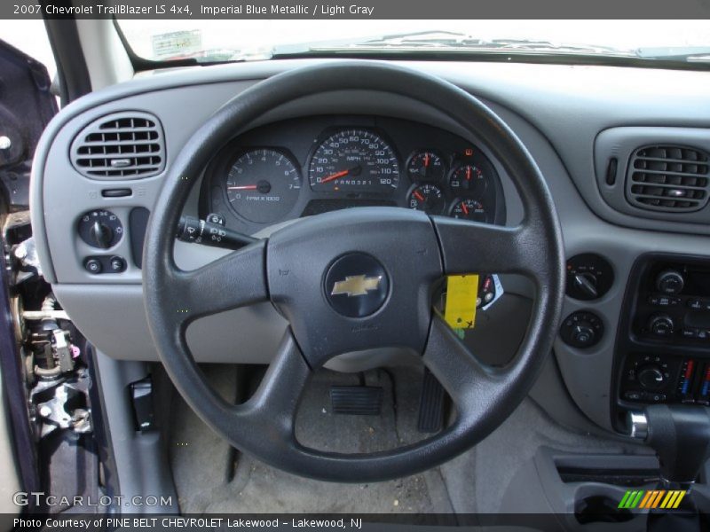 Imperial Blue Metallic / Light Gray 2007 Chevrolet TrailBlazer LS 4x4